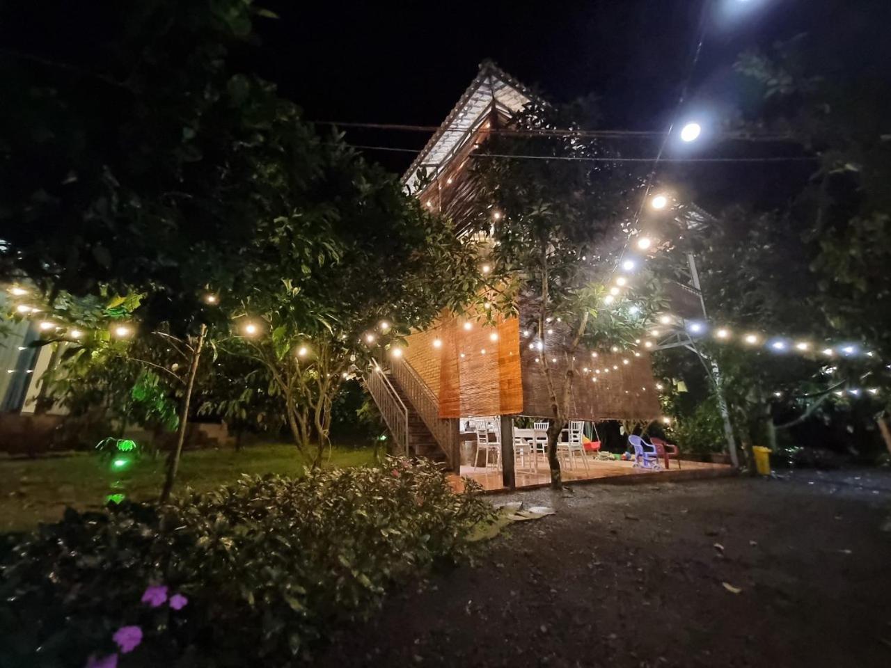 Homestay Vuon Trai Cay Nhiet Doi Vo Uu Garden Bao Loc Zewnętrze zdjęcie
